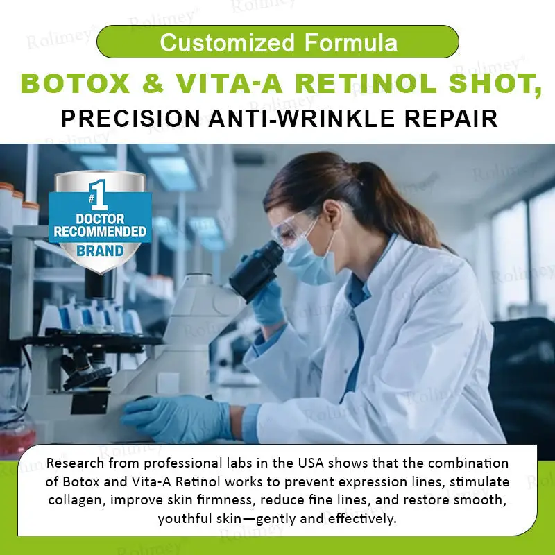 Made and shipped from the USA 🎉 Botox & Vita-A Retinol Shot Wrinkle-Lift Tightening Cream - Image 9
