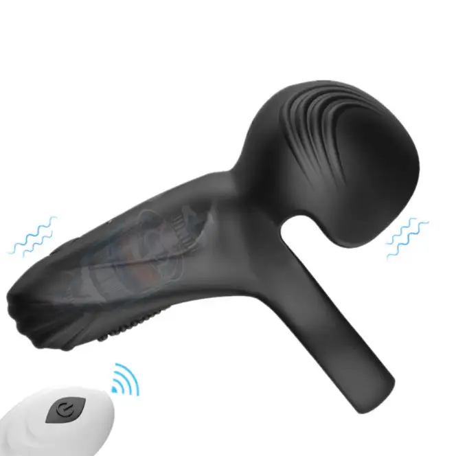 💥New on sale 2026 💞 Vibrating Electric Male Masturbation Lock Ring (Charging) - Image 7