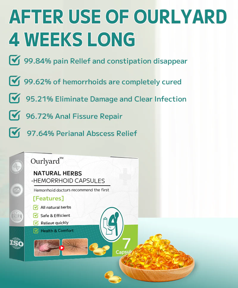 Natural Herbal Strength Hemorrhoid Capsules - Image 2
