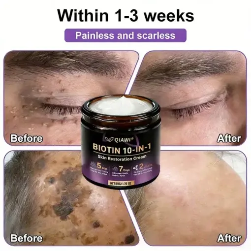 Proprietary Biotin Blend Skin Restoration Cream - Image 7