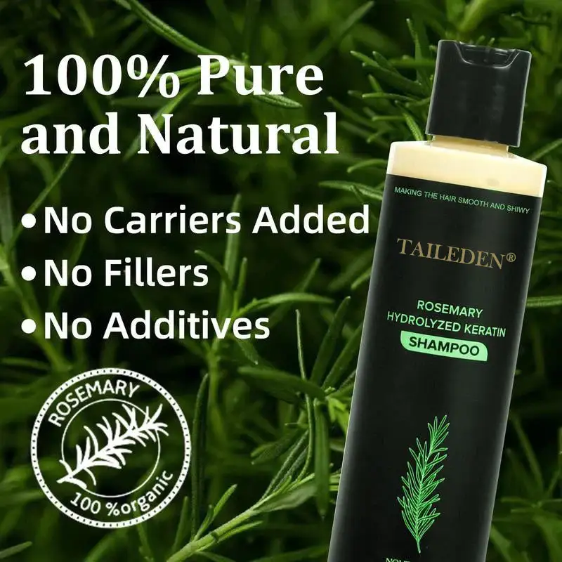 Rosemary Hydrolyzed Keratin Shampoo - Image 4