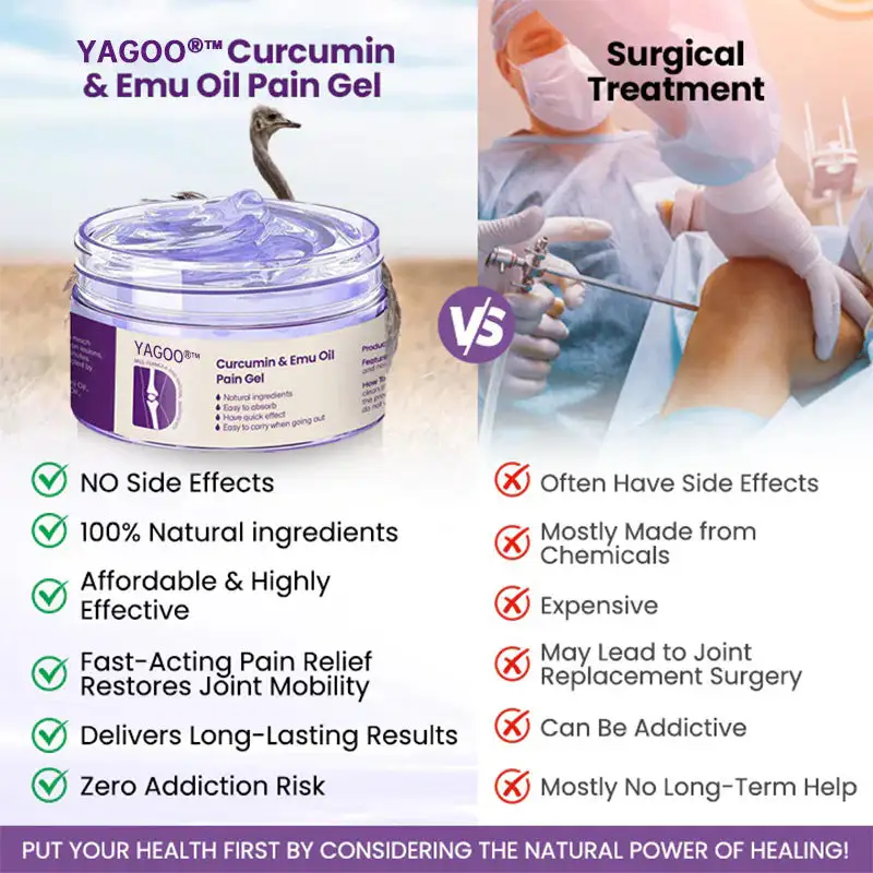 Curcumin & Emu Oil Pain Relief Gel - Image 8