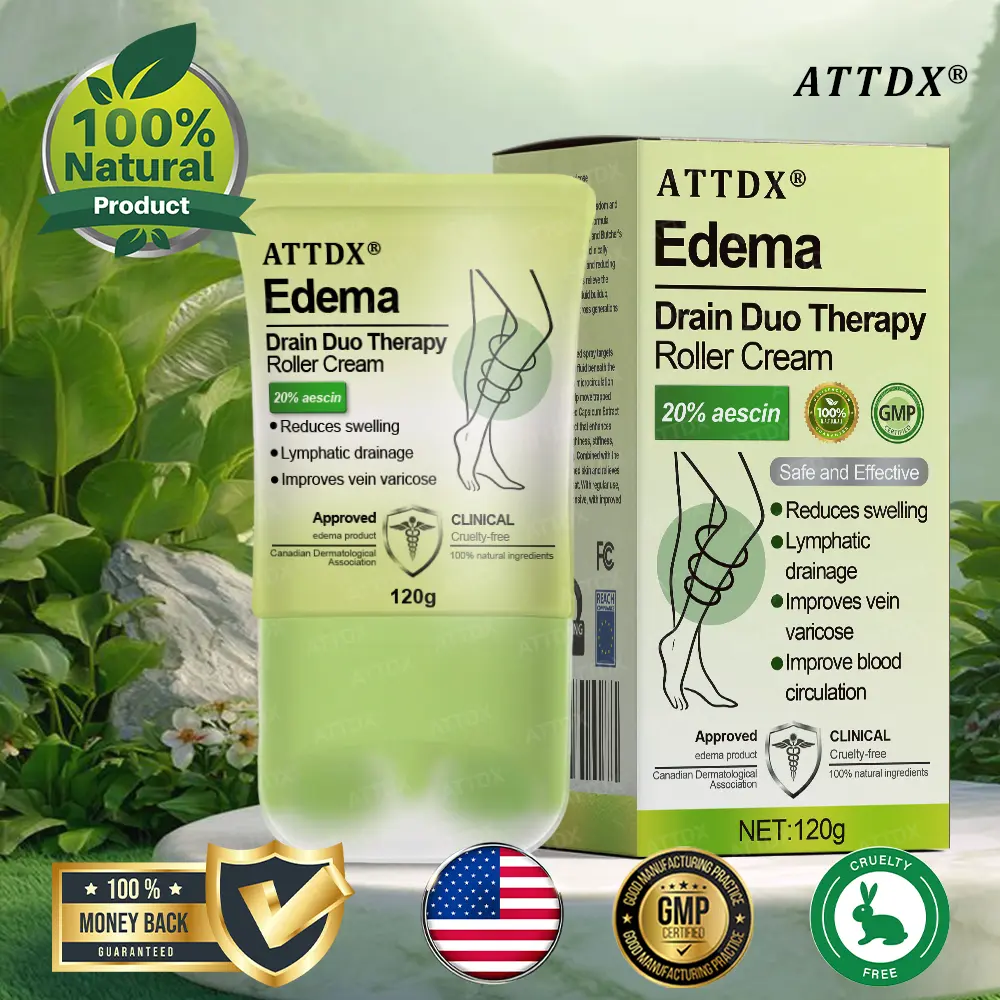Edema Drain Duo Therapy Roller Cream