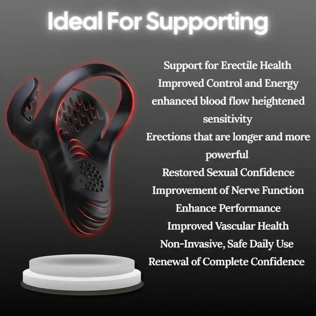 Vibrating Electric Male Masturbation Lock Ring - Image 8