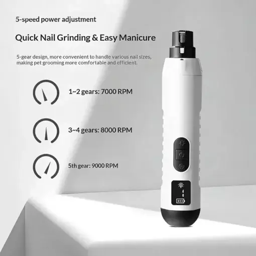 Precision Pet Nail Grinder - Image 3