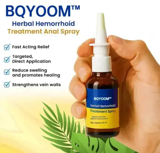 Herbal Hemorrhoid Treatment Anal Spray - Image 3