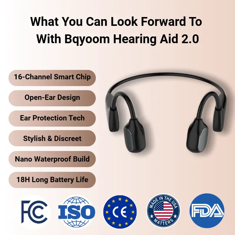 Rediscover Clear Sound with the Bqyoom X2 Bone Conduction Hearing Aid - Image 5