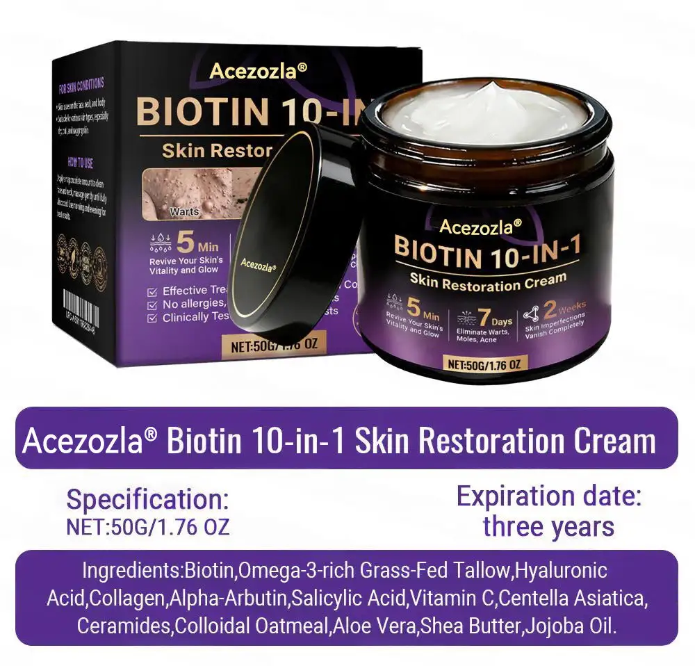 Biotin 10-in-1 Skin Restoration Cream - Image 15