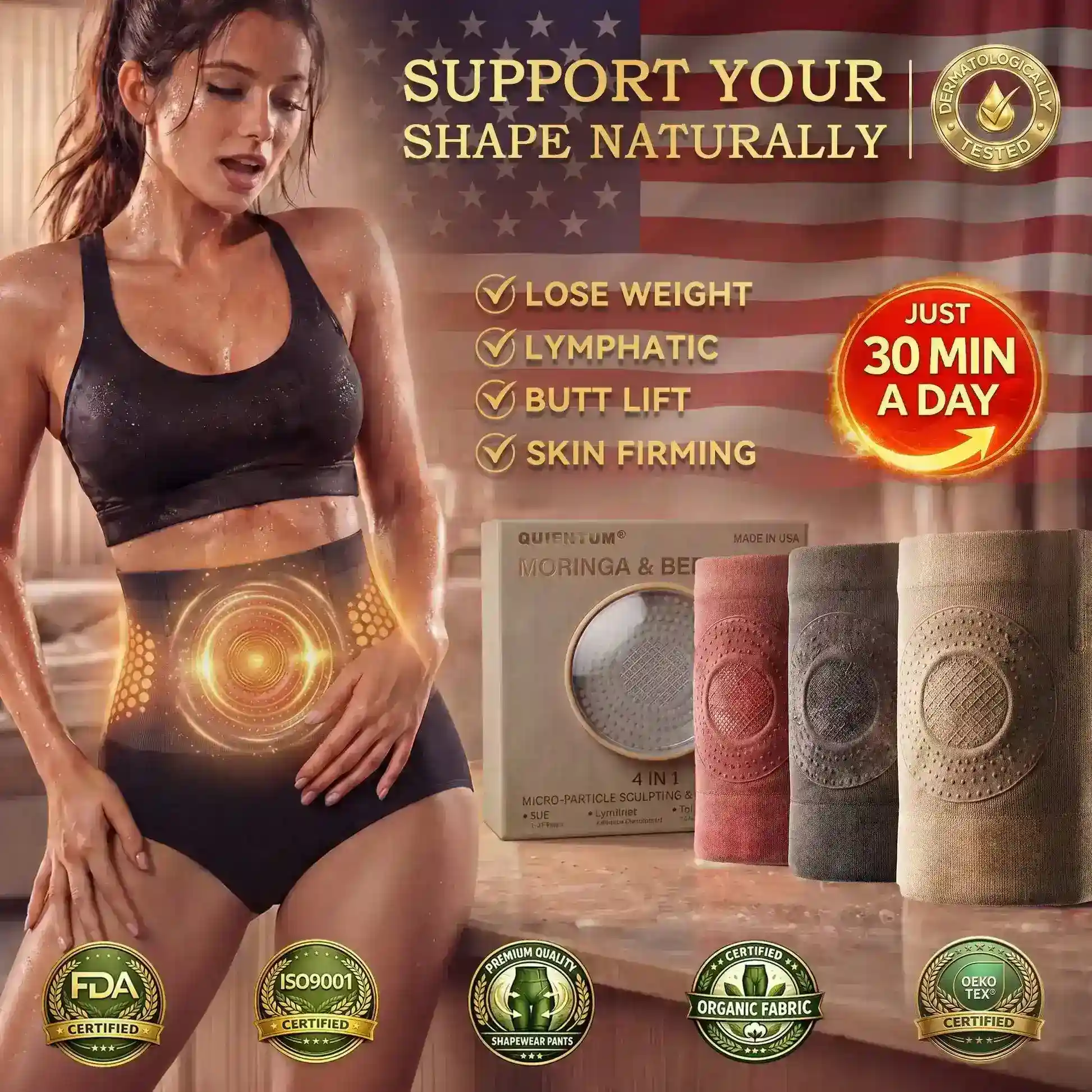 Thermogenic Fat-Burning Sculpting Shorts
