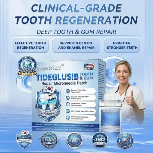 Tideglusib Fast‑Dissolving Tooth & Gum Repair Oral Strips
