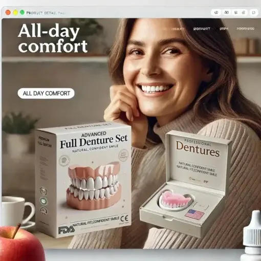 - Advanced Customized Full Denture Set