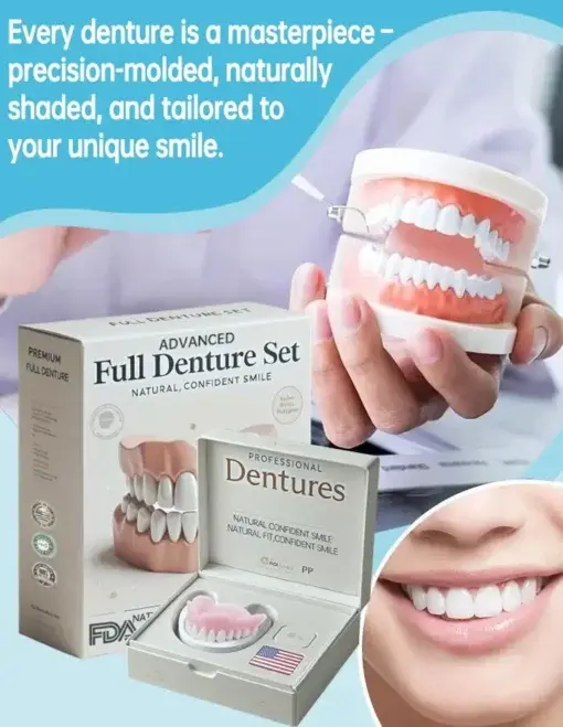 - Advanced Customized Full Denture Set - Image 4