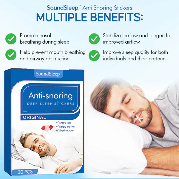 Anti Snoring Stickers - Image 2