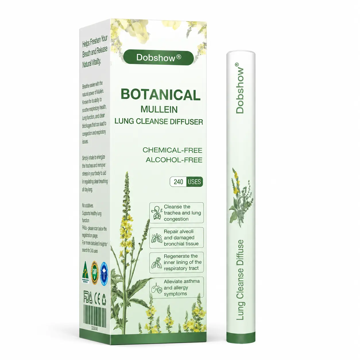 All-New Upgraded Botanical Mullein Lung Cleanse Diffuser - Image 8