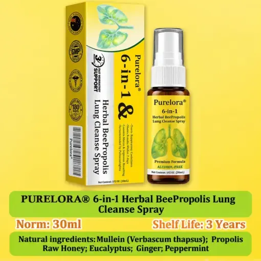 6-in-1 Herbal BeePropolis Lung Cleanse Spray - Image 9