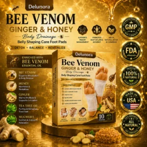 Bee Venom Ginger & Honey Foot Pads