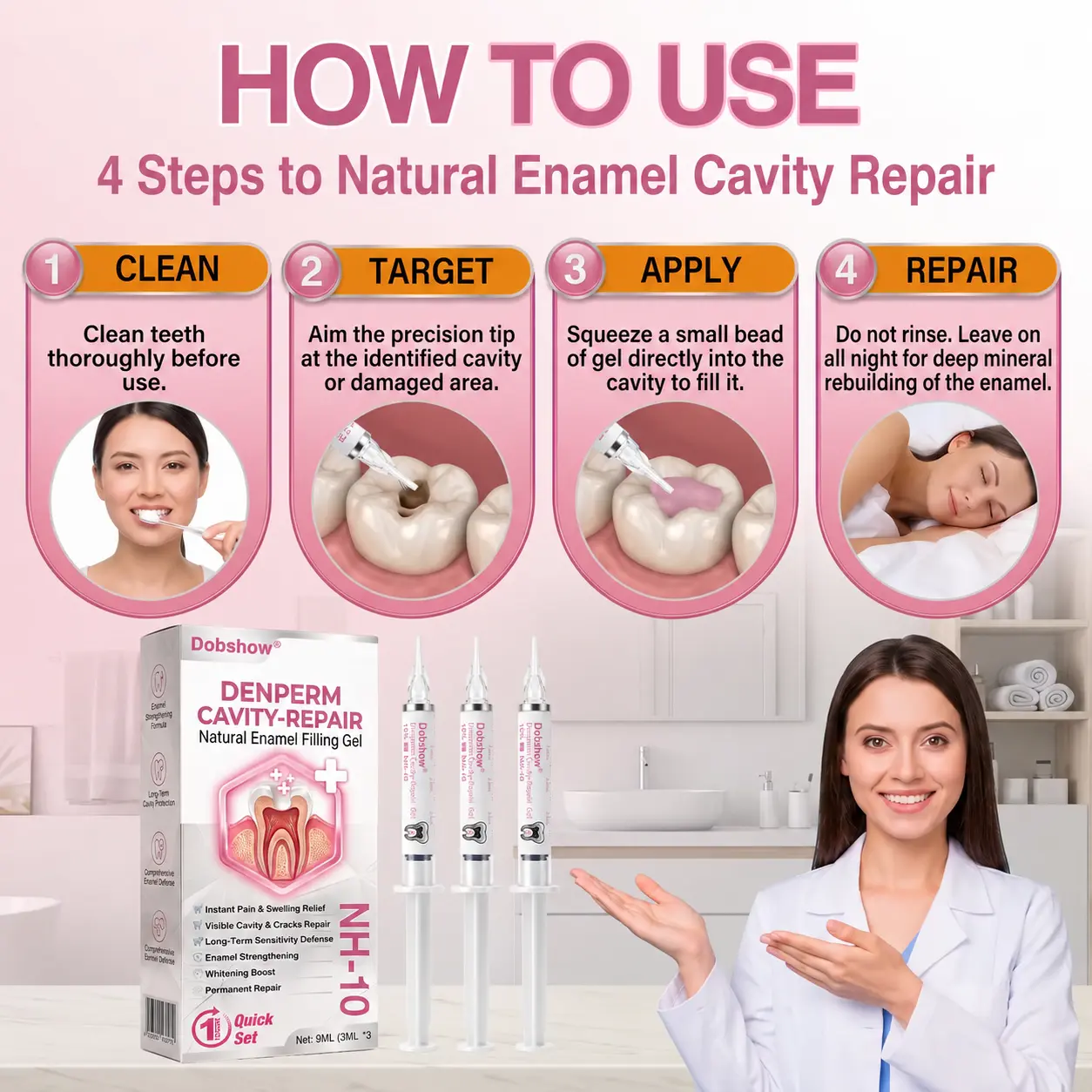 DenPerm Cavity-Repair Advanced Enamel Filling Gel - Image 8