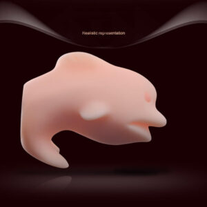 Alternative view of Dolphin Male Masturbator Cup Oral Sex Toys Man Pocket Pussy Sex Toy