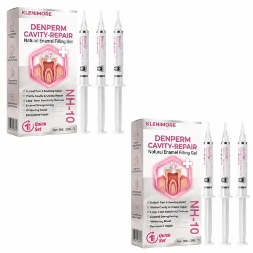 KLENIMORE DenPerm Cavity-Repair Natural Enamel Filling Gel - Image 9
