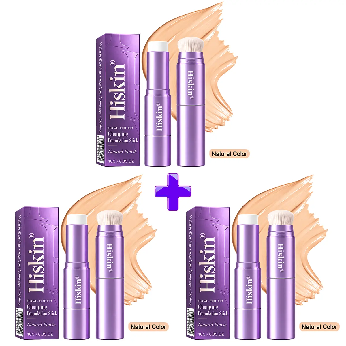 2-in-1 Color-Changing Foundation Stick - Image 34