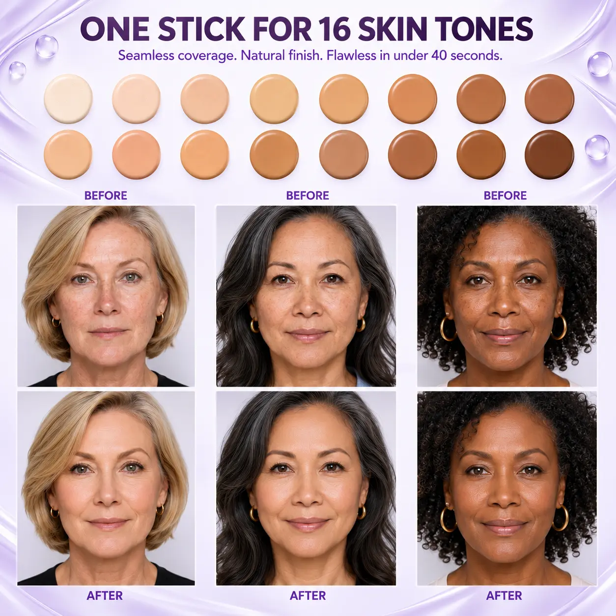 2-in-1 Color-Changing Foundation Stick - Image 4