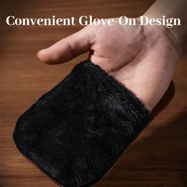 Faux-Wool Polishing Glove - Image 3